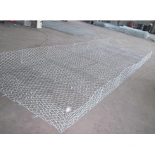 Haute qualité du panier de Gabion / Boite de gabion galvanisée à chaud et chaude / gabion hexagonale pour le barrage